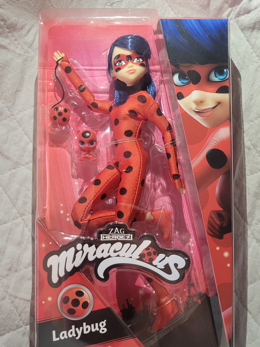 Miraculous Ladybug Doll - Red with Black Spots